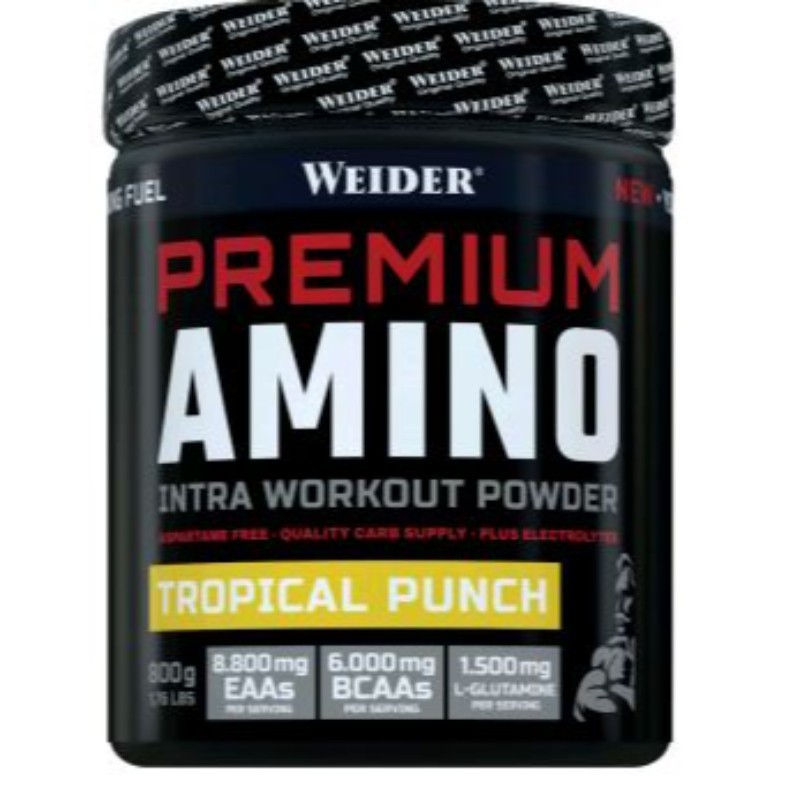 Comprar online PREMIUM AMINO POWDER TROPICAL 800 g de WEIDER