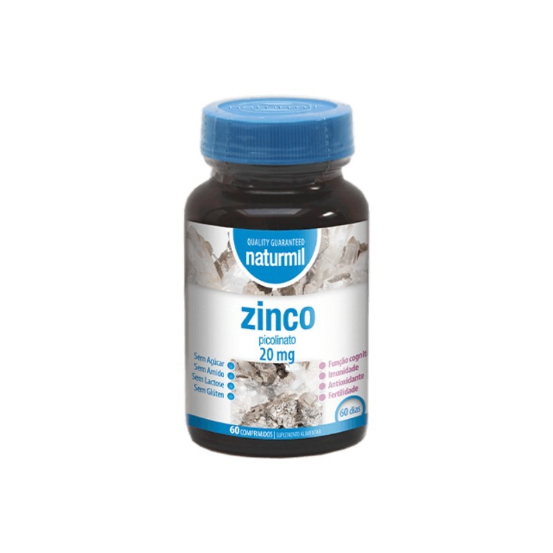 Comprar online ZINC 20 mg 60 Comp de DIETMED