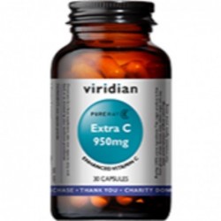 Comprar online VITAMINA EXTRA C 950 mg 90 Vcaps de VIRIDIAN. Imagen 1