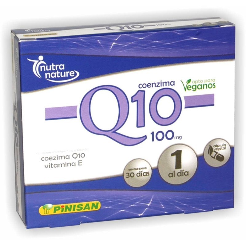 Comprar online COENZIMA Q10 100 mg 30 Caps de PINISAN