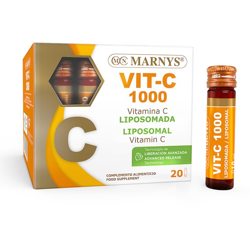 Comprar online VIT-C 1000 Liposomada 20 Viales x 10 ml de MARNYS