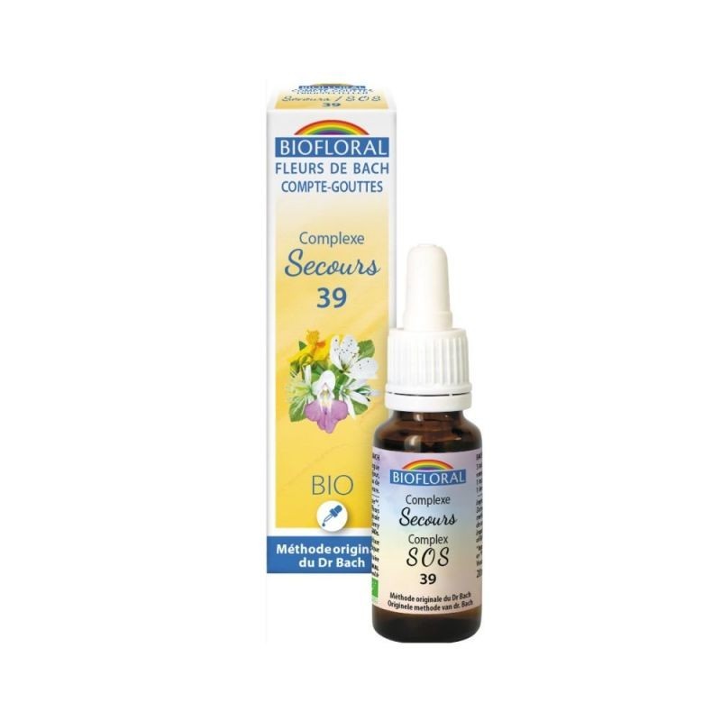 Comprar online FLORES DE BACH REMEDIO RESCATE CUENTAGOTAS BIO 20 de BIOFLORAL