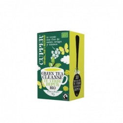 Comprar online GREEN TEA CLEANSE BIO 20 Bolsas de CUPPER. Imagen 1