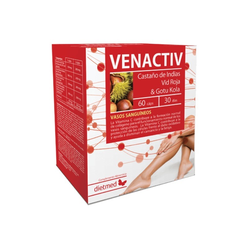 Comprar online VENACTIV 60 Caps de DIETMED