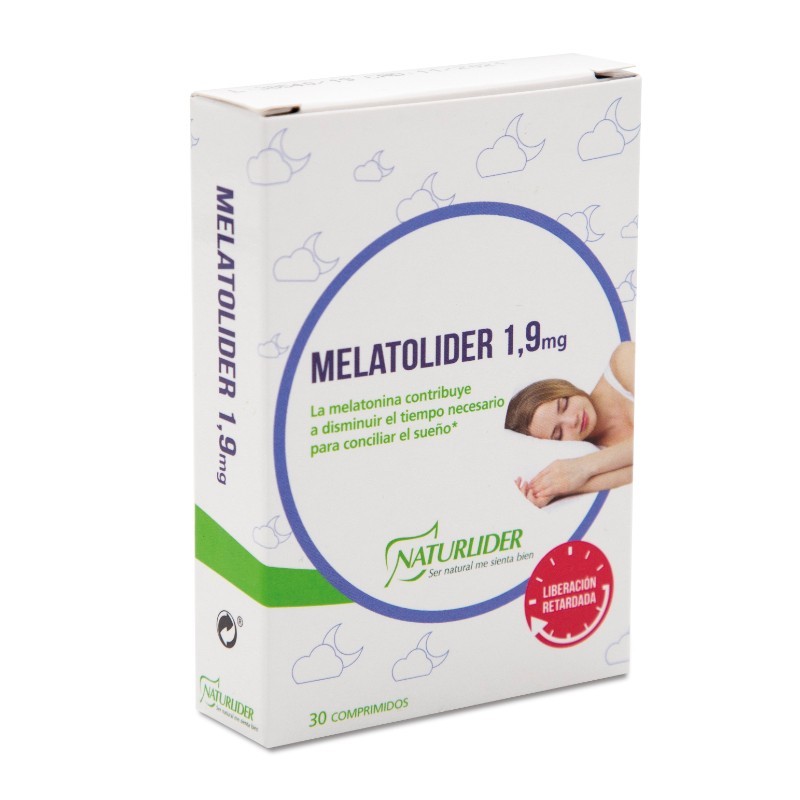 Comprar online MELATOLIDER 1,9 mg 30 Comp Retard de NATURLIDER