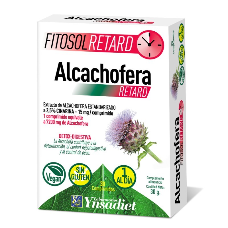 Comprar online ALCACHOFERA FITOSOL RETARD 30 Comp de YNSADIET