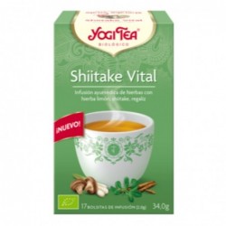 Comprar online YOGI TEA SHIITAKE VITAL 17 Bolsitas de YOGI TEA. Imagen 1