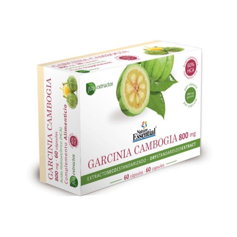 Comprar online GARCINIA CAMBOGIA 800 mg EXT SECO 60 % HCA 60 Cap de NATURE ESSENTIAL