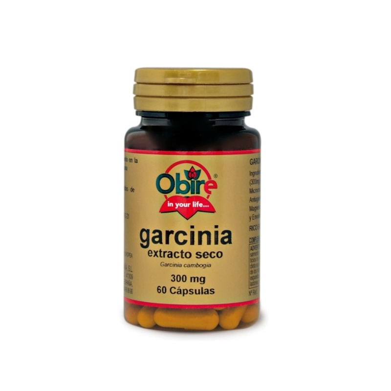 Comprar online GARCINIA GAMBOGIA EXT SECO 300 mg 60 Caps de OBIRE