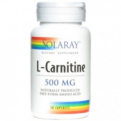 Comprar online L-CARNITINE 500 mg 30 Caps de SOLARAY. Imagen 1