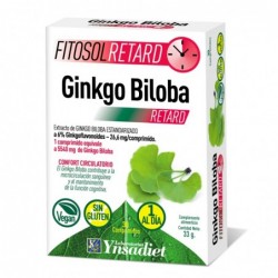 Comprar online GINKGO BILOBA FITOSOL RETARD 30 Comp de YNSADIET. Imagen 1