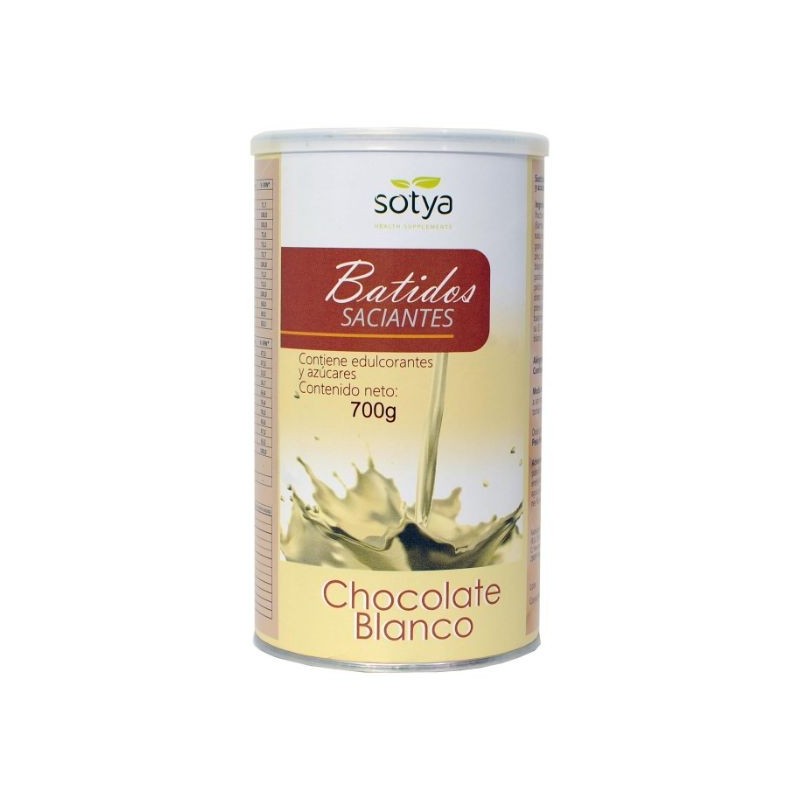 Comprar online BATIDO SACIANTE CHOCOLATE BLANCO 700 GRAMOS de SOTYA BESLAN. Imagen 1