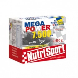 Comprar online MEGAPOWER 20000 FRESA 40 Sobres de NUTRISPORT. Imagen 1