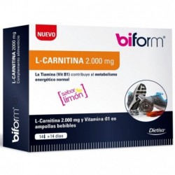 Comprar online BIFORM L CARNITINA 2000 mg 14 Viales X 10 ML de BIFORM. Imagen 1