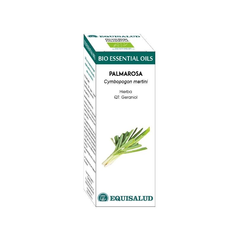 Comprar online BIO ESSENTIAL OIL PALMAROSA - QT:GERANIOL de EQUISALUD