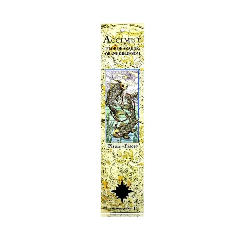 Comprar online INCIENSO STICK ACCIMUT PISCIS AZAHAR de RADHE SHYAM SPIRITUAL SKY