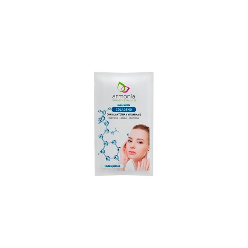 Comprar online CAJA 12 UD. MASCARILLA FACIAL COLAGENO MONODOS de ARMONIA