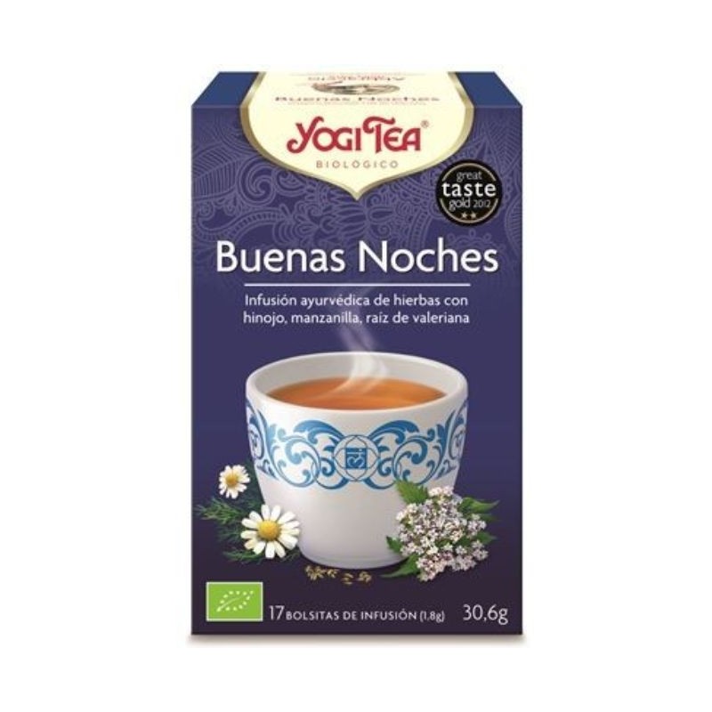 Comprar online YOGI TEA BUENOS SUEÑOS 17 Bolsitas x 1,8 gr de YOGI TEA