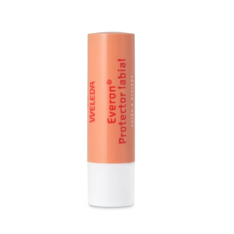 Comprar online EXPOSITOR 6 Uds. PROTECTOR LABIAL EVERON SPF 4 de WELEDA COSMETICA