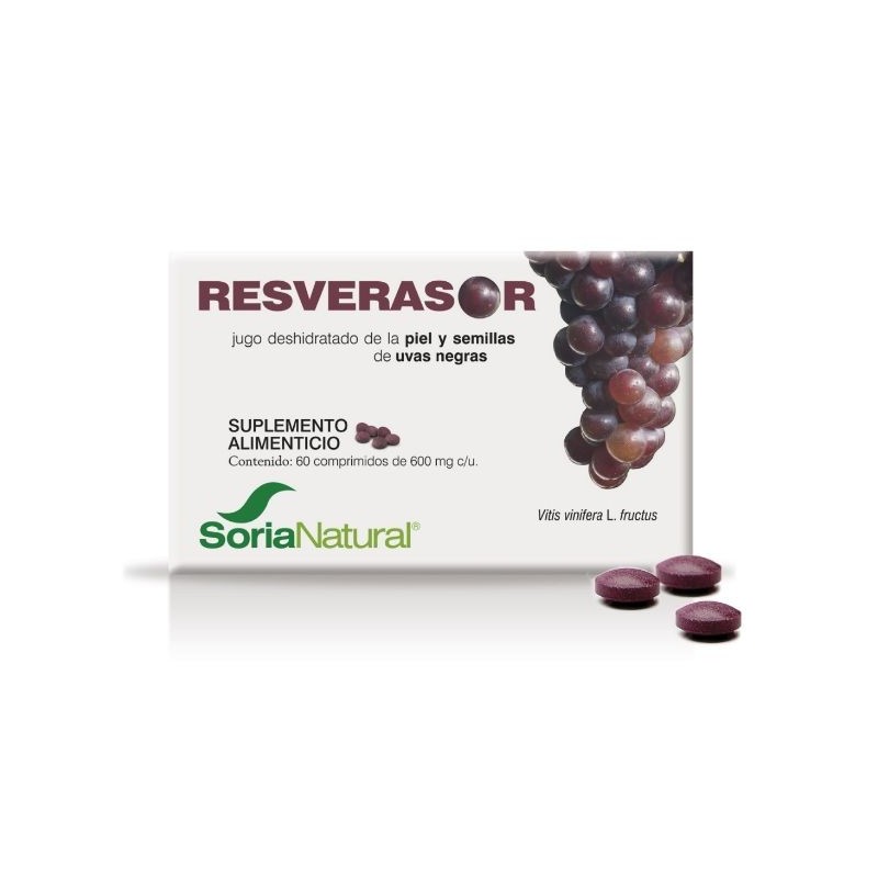 Comprar online RESVERASOR 600 mg 60 Comp de SORIA