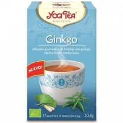 Comprar online YOGI TEA GINKGO 17 x 1,8 gr de YOGI TEA. Imagen 1