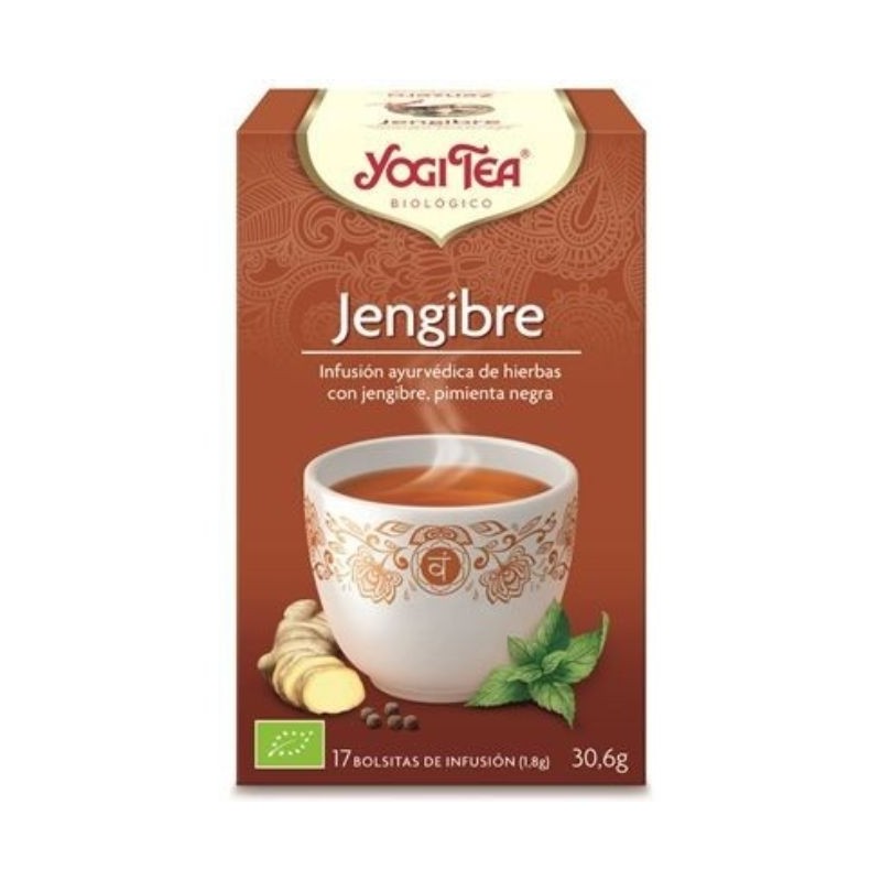 Comprar online YOGI TEA JENGIBRE 17 x 1,8 gr de YOGI TEA
