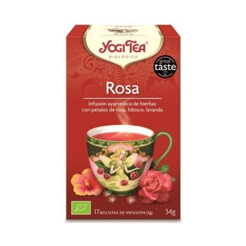 Comprar online YOGI TEA ROSA 17 Filtros de YOGI TEA. Imagen 1
