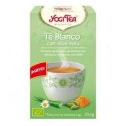 Comprar online YOGI TEA TE BLANCO CON ALOE VERA 17 Filtros de YOGI TEA. Imagen 1
