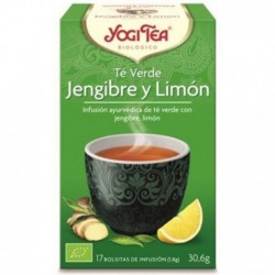 Comprar online YOGI TEA TE VERDE JENGIBRE Y LIMON 17 x 1,8gr de YOGI TEA. Imagen 1