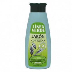 Comprar online JABON CORPORAL CON AVENA 400 ml de LINEA VERDE. Imagen 1