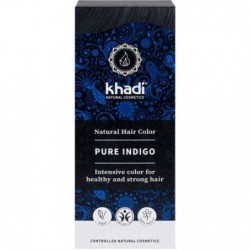 Comprar online INDIGO 100% PURO Y NATURAL KHADI 100 G de KHADI. Imagen 1
