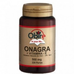 Comprar online ACEITE DE ONAGRA 500 mg 220 Perlas de OBIRE. Imagen 1