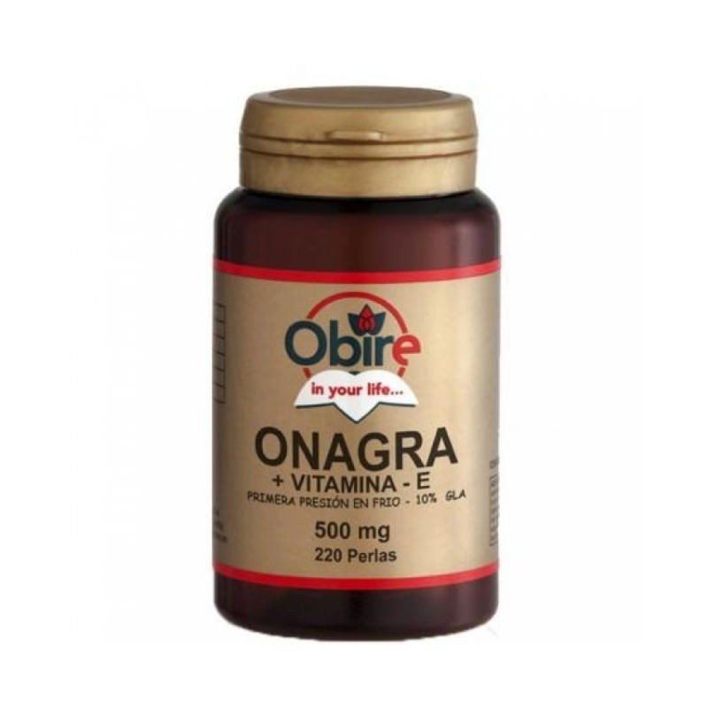 Comprar online ACEITE DE ONAGRA 500 mg 220 Perlas de OBIRE