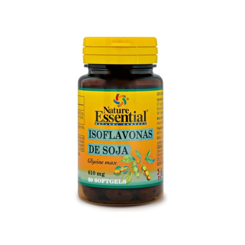 Comprar online ISOFLAVONAS DE SOJA 620 mg 50 Perlas de NATURE ESSENTIAL