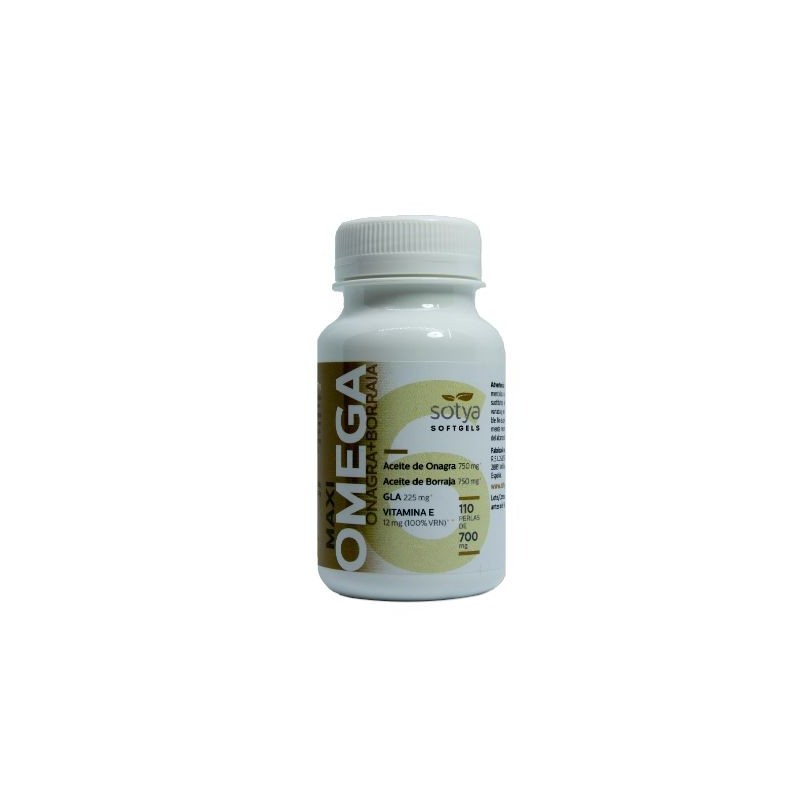 Comprar online MAXI OMEGA 6 (ONAGRA Y BORRAJA) 700 mg 110 Perlas de SOTYA BESLAN
