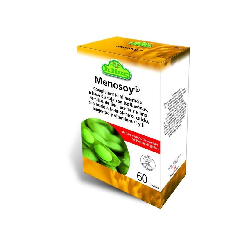 Comprar online MENOSOY ISOFLAVONAS 60 Caps de DR.DUNNER