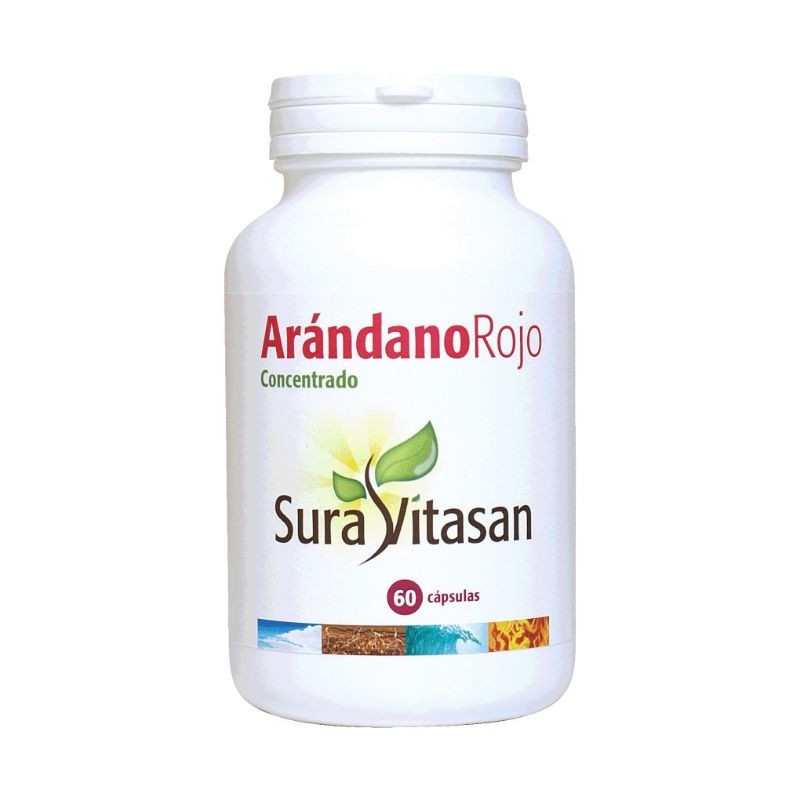 Comprar online ARANDANO ROJO 600 mg 60 Caps de SURA VITASAN