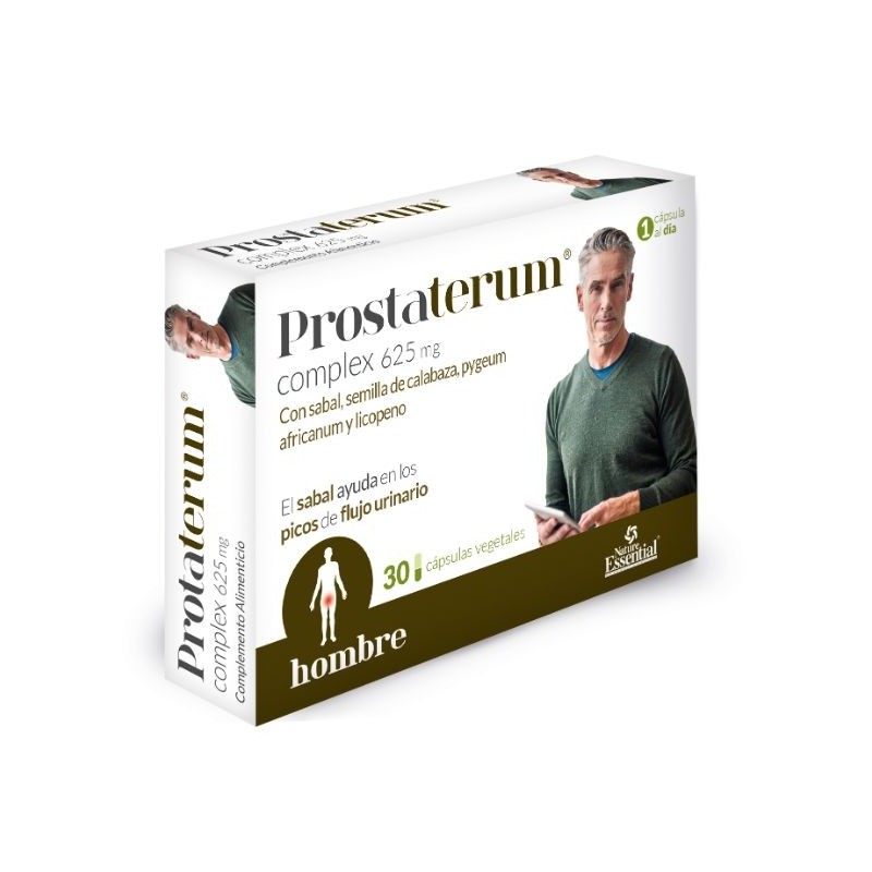 Comprar online PROSTATERUM 625 mg 30 Vcaps de NATURE ESSENTIAL