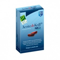 Comprar online ACEITE DE KRILL NKO 40 Cap de 500 mg de CIEN X CIEN NATURAL. Imagen 1