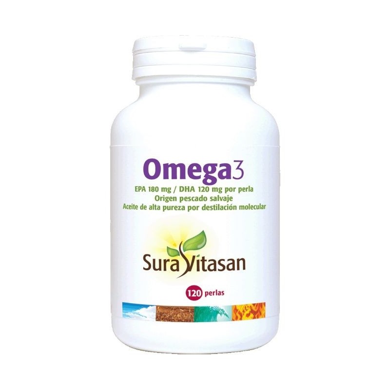 Comprar online OMEGA 3 1200 mg 120 Perlas de SURA VITASAN