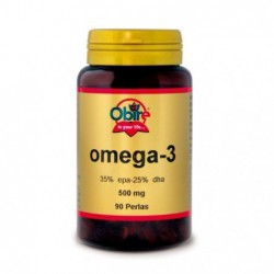 Comprar online OMEGA 3 35%-25% 500 mg 90 Perlas de OBIRE. Imagen 1