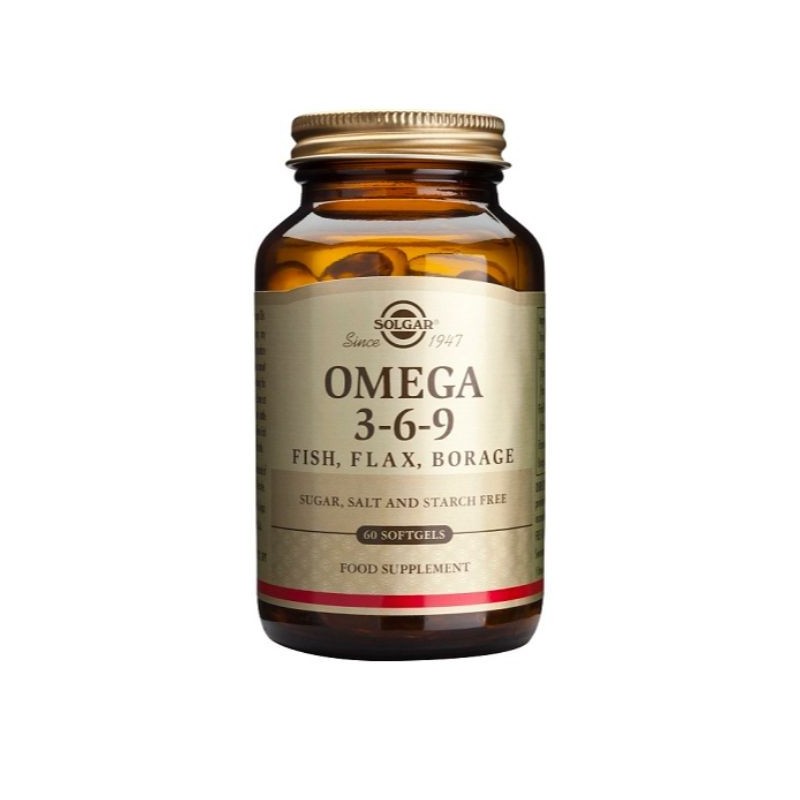 Comprar online OMEGA 3 6 9 (PESCADO LINO BORRAJA) 120 Cáps de SOLGAR