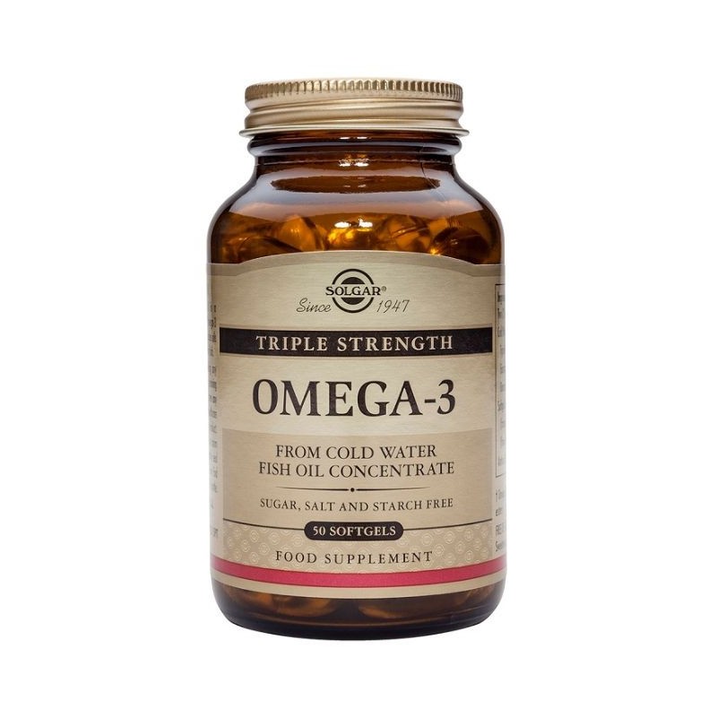 Comprar online OMEGA 3 TRIPLE CONCENTRACIËN 50 Caps Blandas de SOLGAR