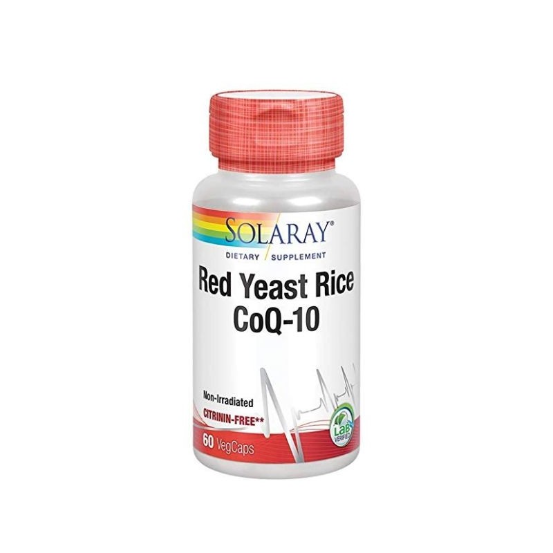 Comprar online RED YEAST RICE PLUS Q10 60 Vcaps de SOLARAY
