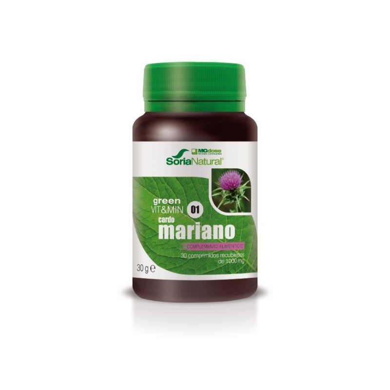 Comprar online CARDO MARIANO 1000 mg 30 Comp de MGDOSE-GALAVIT