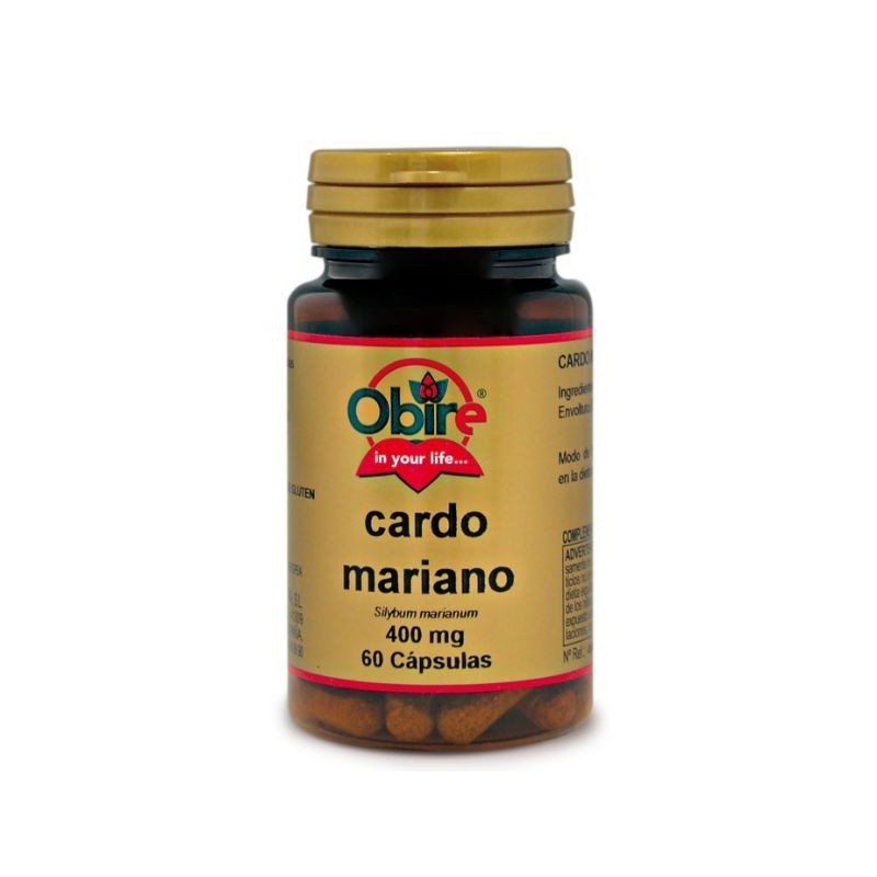 Comprar online CARDO MARIANO 400 mg 60 Caps de OBIRE
