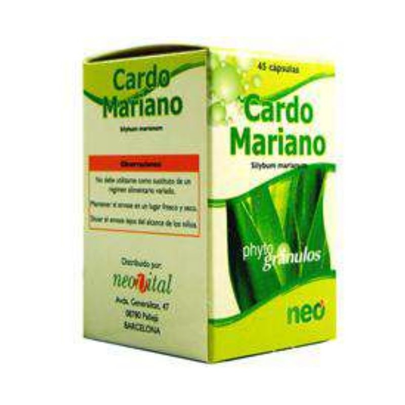 Comprar online FITOGRANULOS CARDO MARIANO 45 Caps de NEO