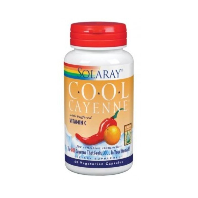 Comprar online COOL CAYENNE 60 mg 90 Vcaps de SOLARAY