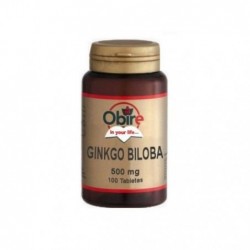Comprar online GINKGO BILOBA 500 mg EXT SECO 100 Comp de OBIRE. Imagen 1