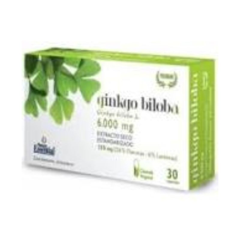 Comprar online GINKGO BILOBA 6000 mg 24% / 6 % EXT SECO 30 Vcaps de NATURE ESSENTIAL